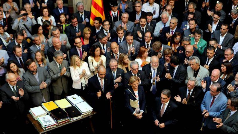 L'alcalde Josep Maria Cruset, a la dreta de la imatge durant l'acte de dissabte. (FOTO: Cedida)