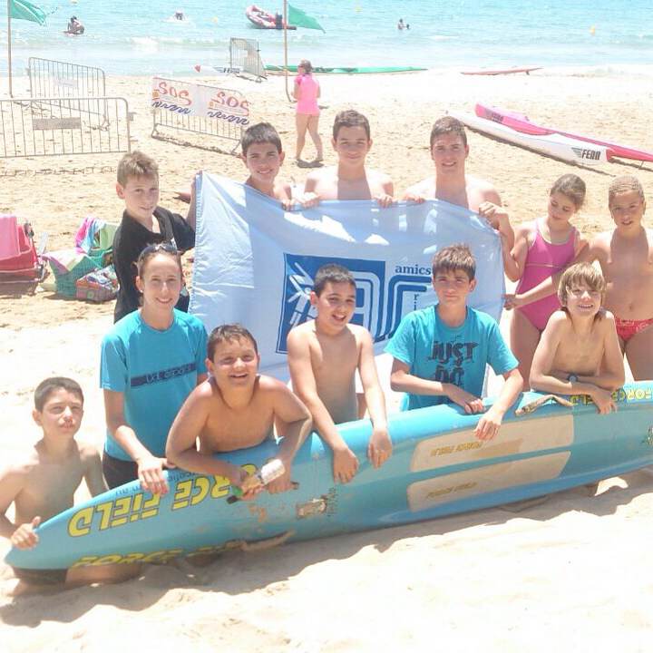 Els nedadors riudomencs