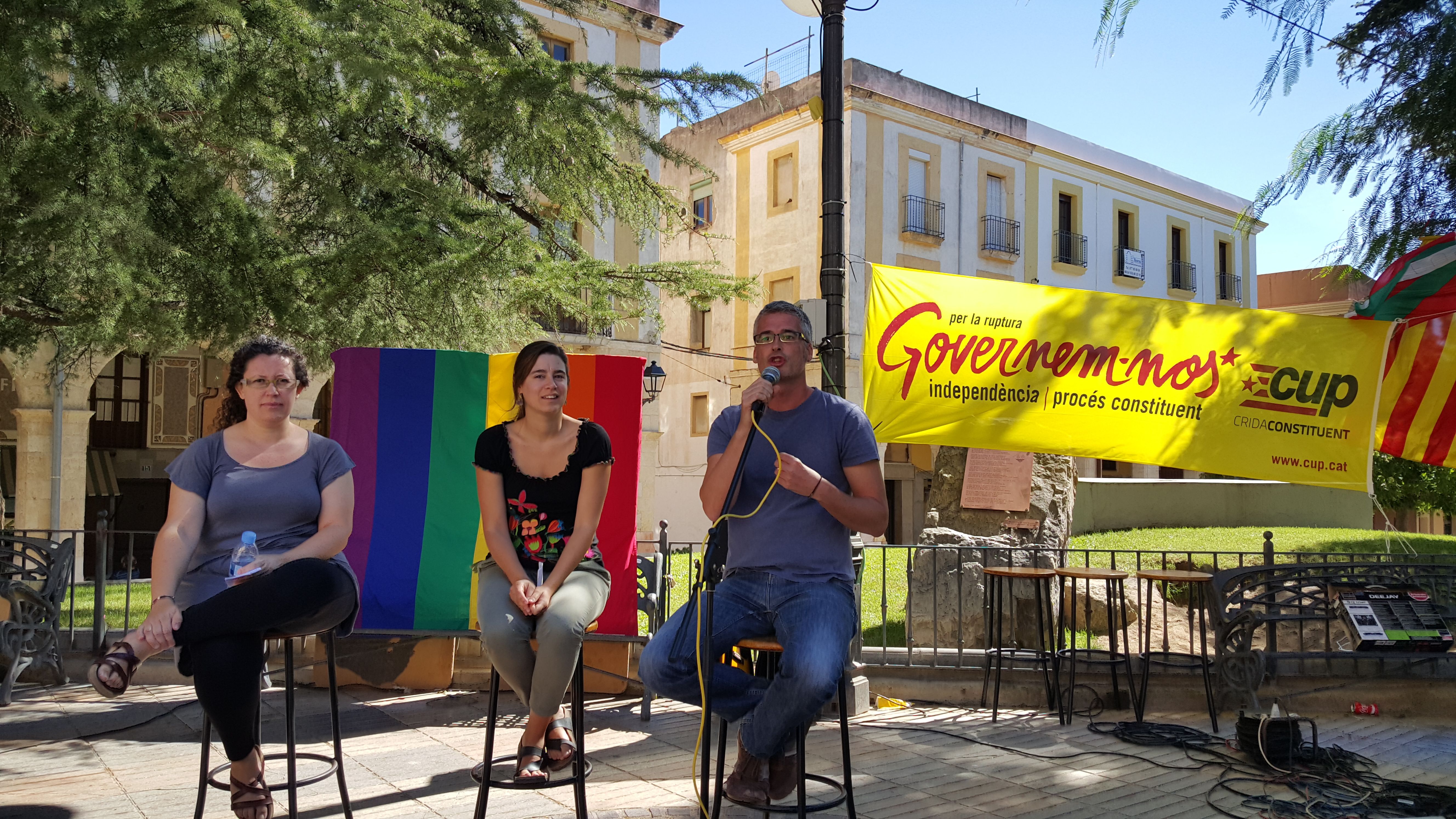 Roser Torres, Mar Joanpere i Sergi Saladié. (FOTO: Cedida)