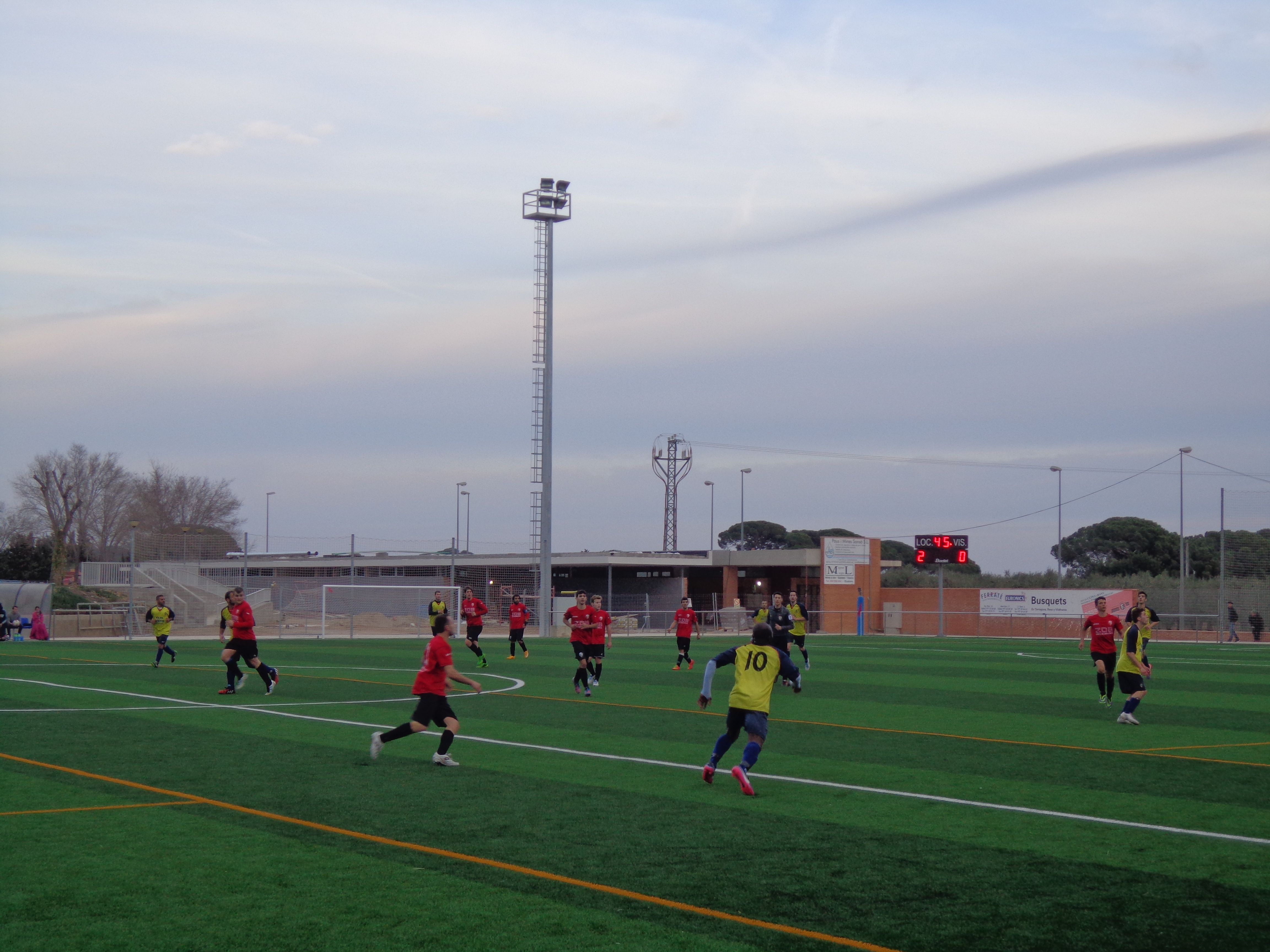 Partit de la passada temporada (FOTO: Jesús Torres)