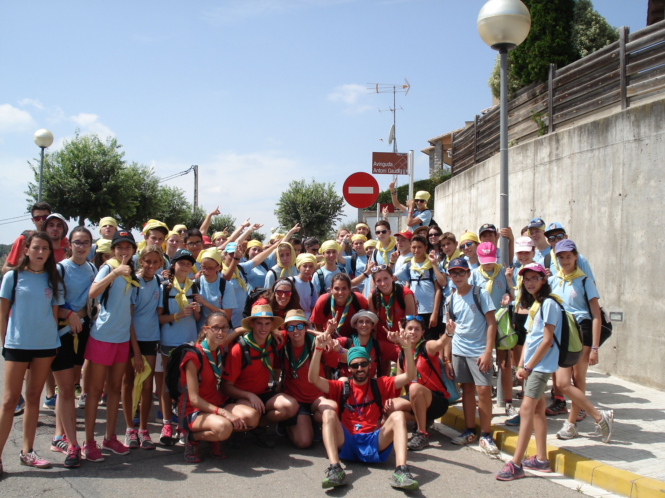 Alguns dels participants de les colònies (FOTO: Cedida)