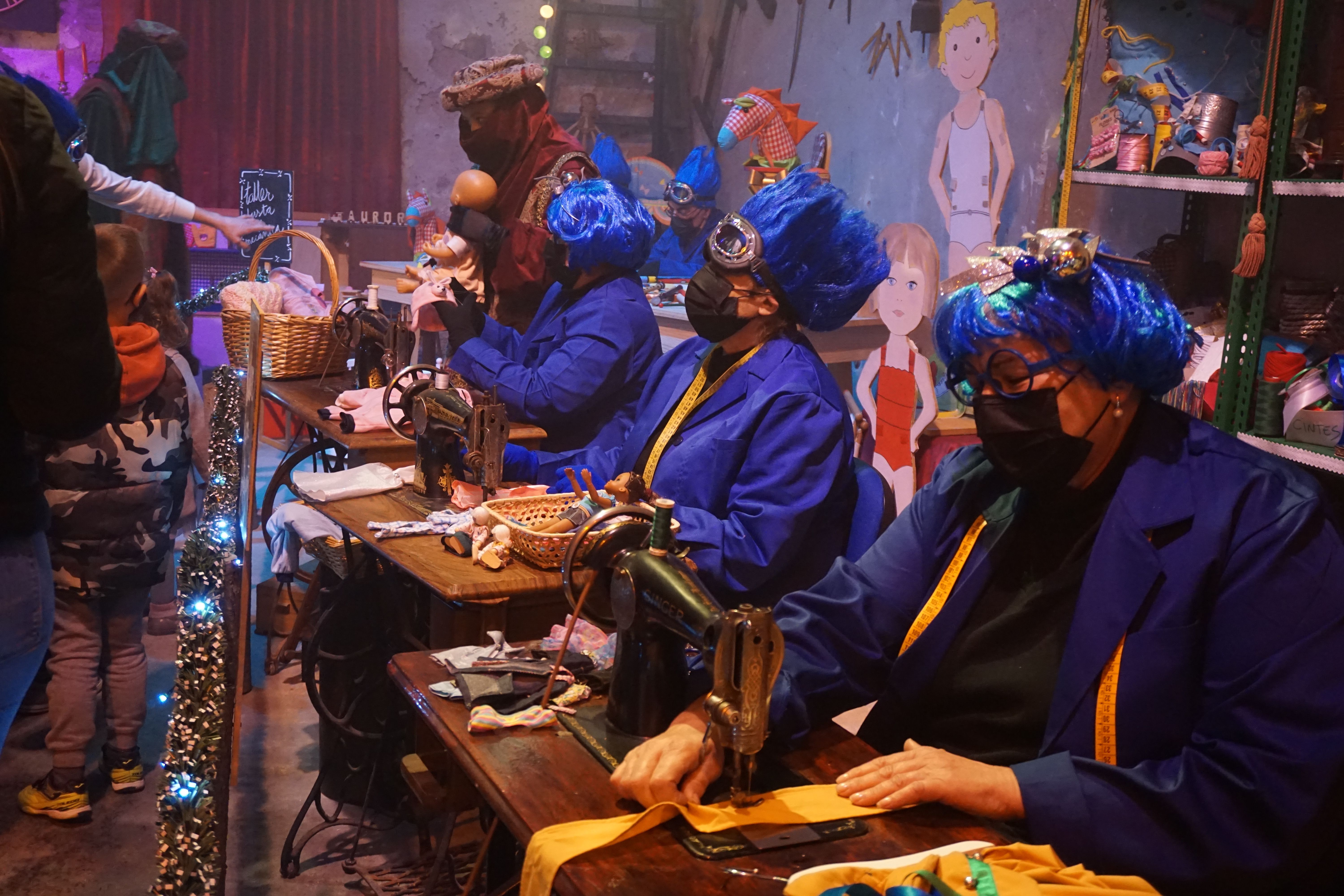 L'interior de la Fâbrica dels Regals