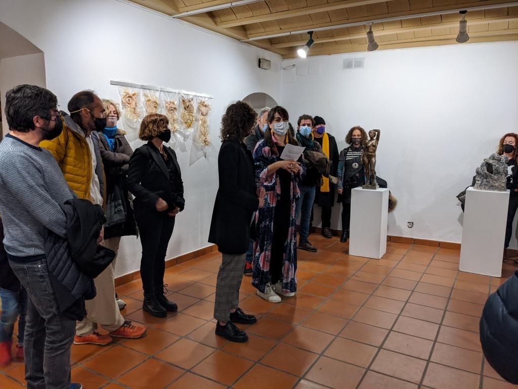 Inauguració de l'exposició "Simbiosi" al CERAP