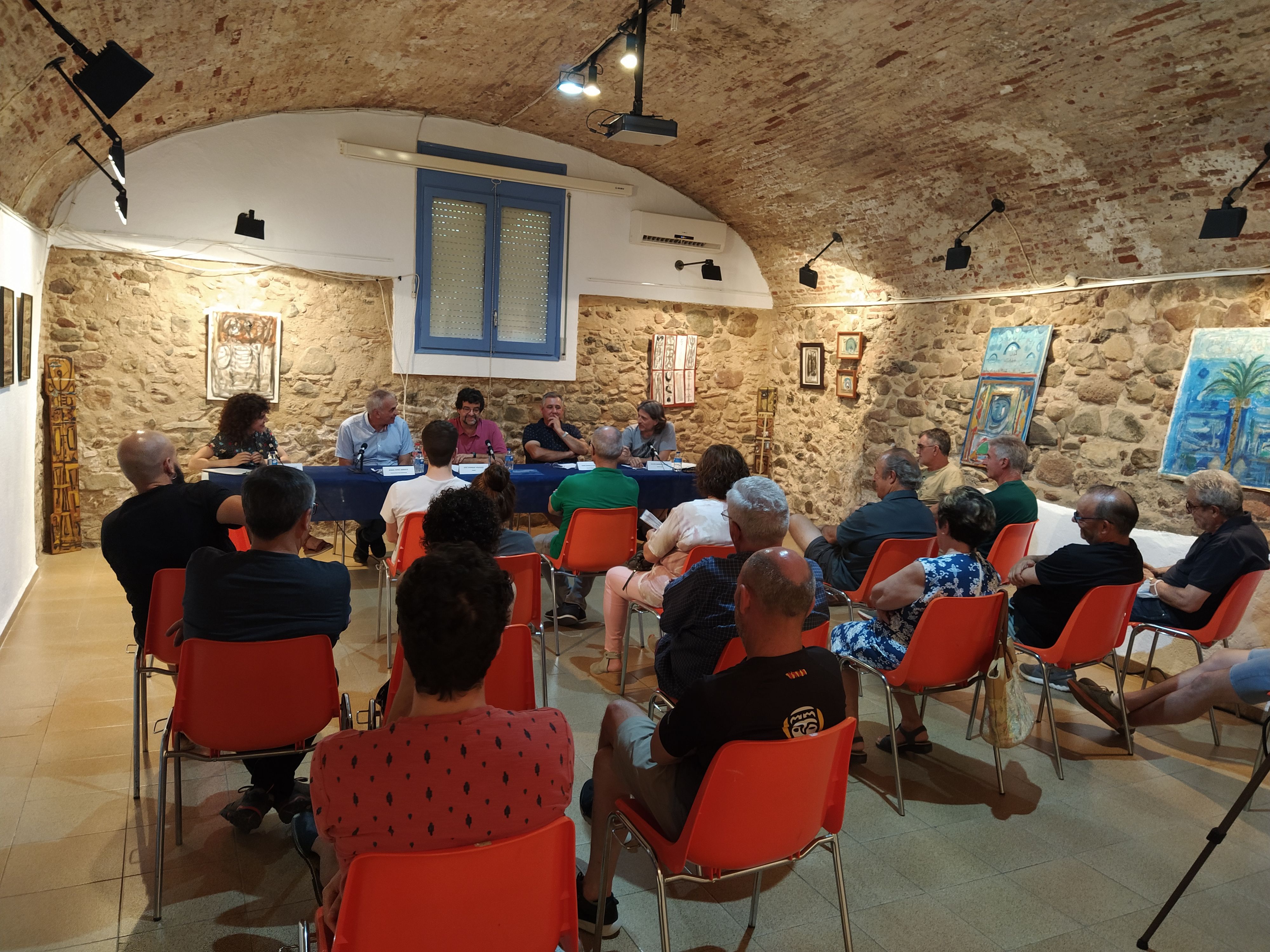 Taula rodona presencial el passat 15 de juny al CERAP