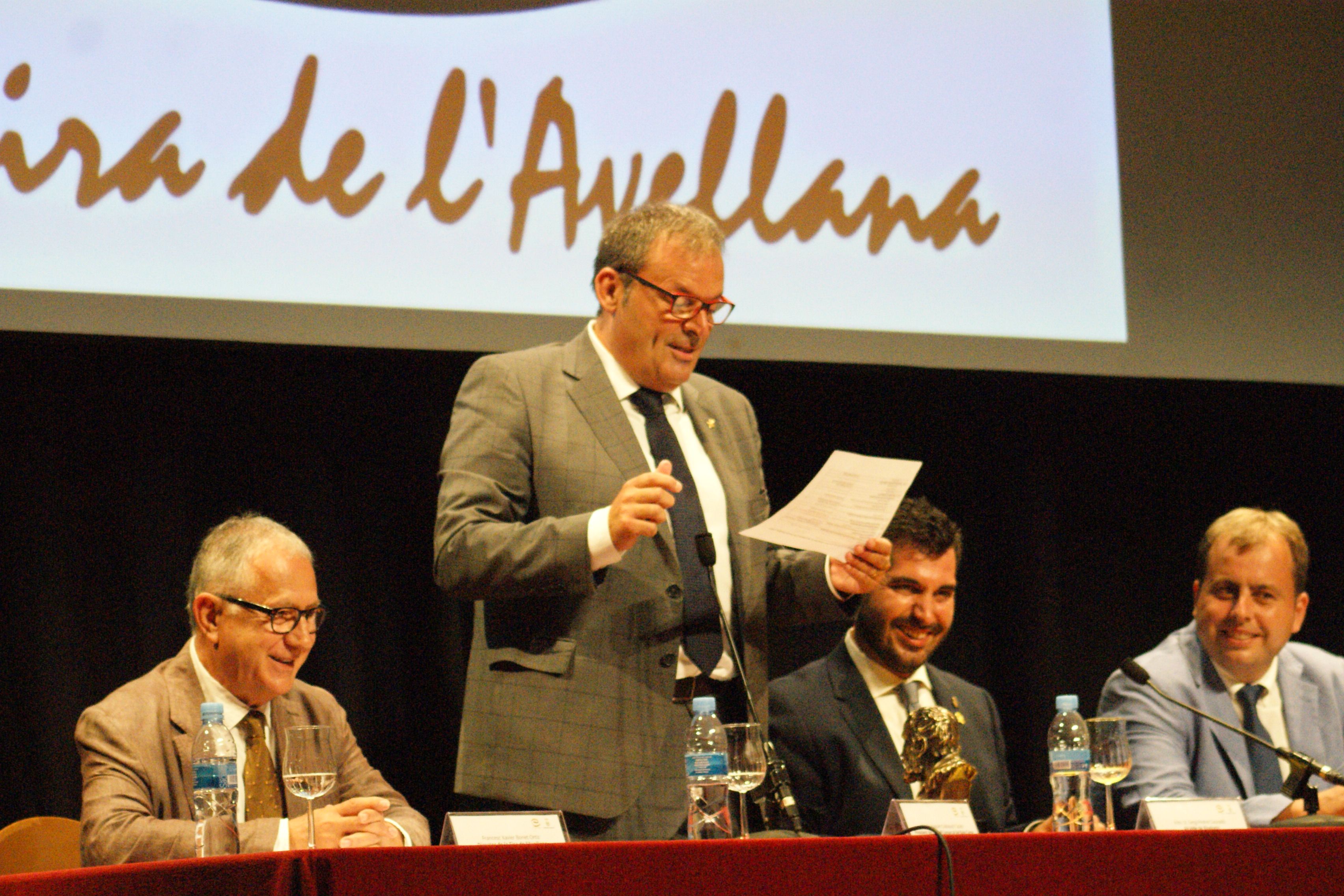 Francesc Xavier Bonet -a l'esquerra en una imatge d'arxiu de 2019-, era fins ara director de la Fira i és un dels membres de la comissió