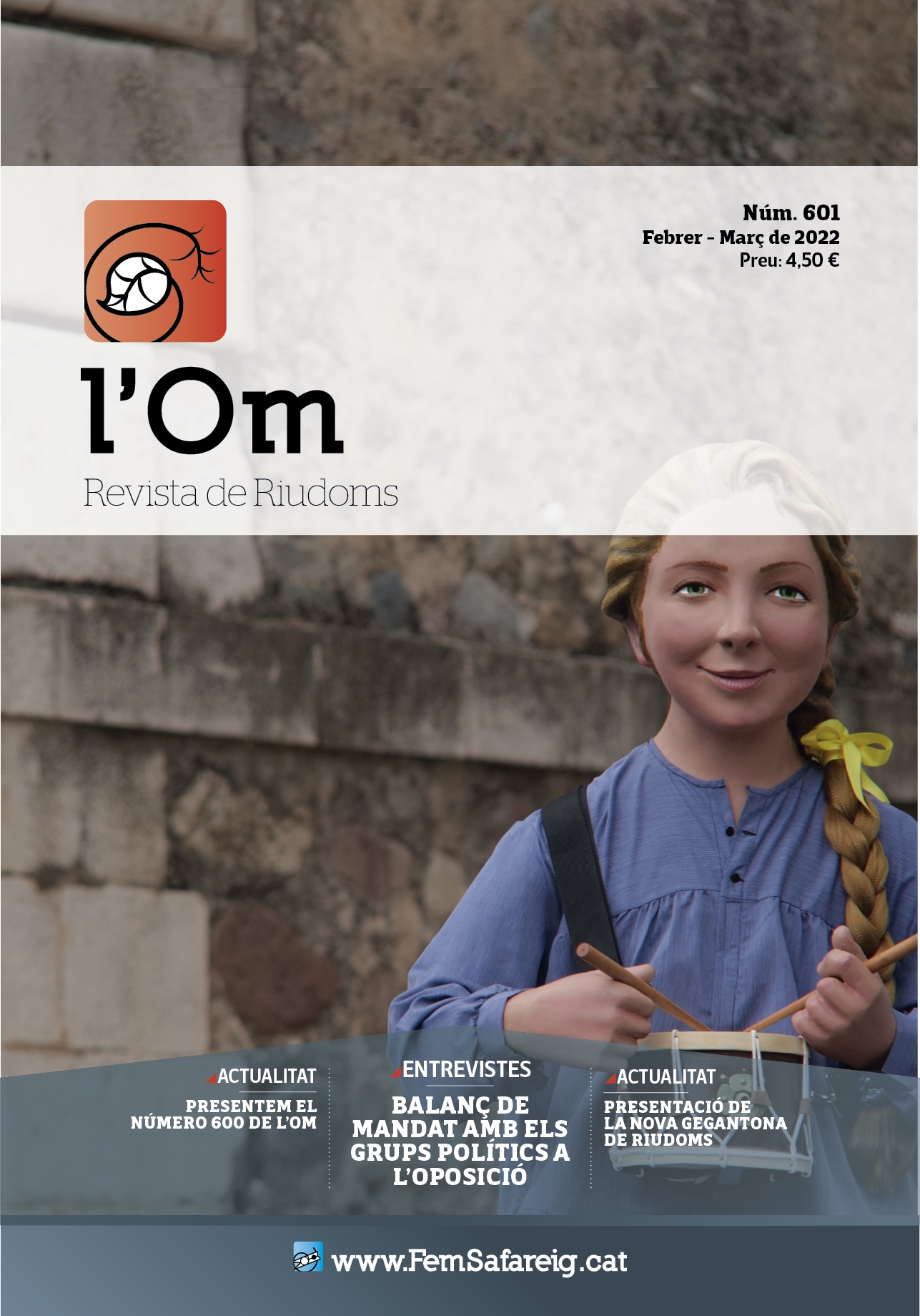 Portada de l'Om 601 Portada de l'Om 601