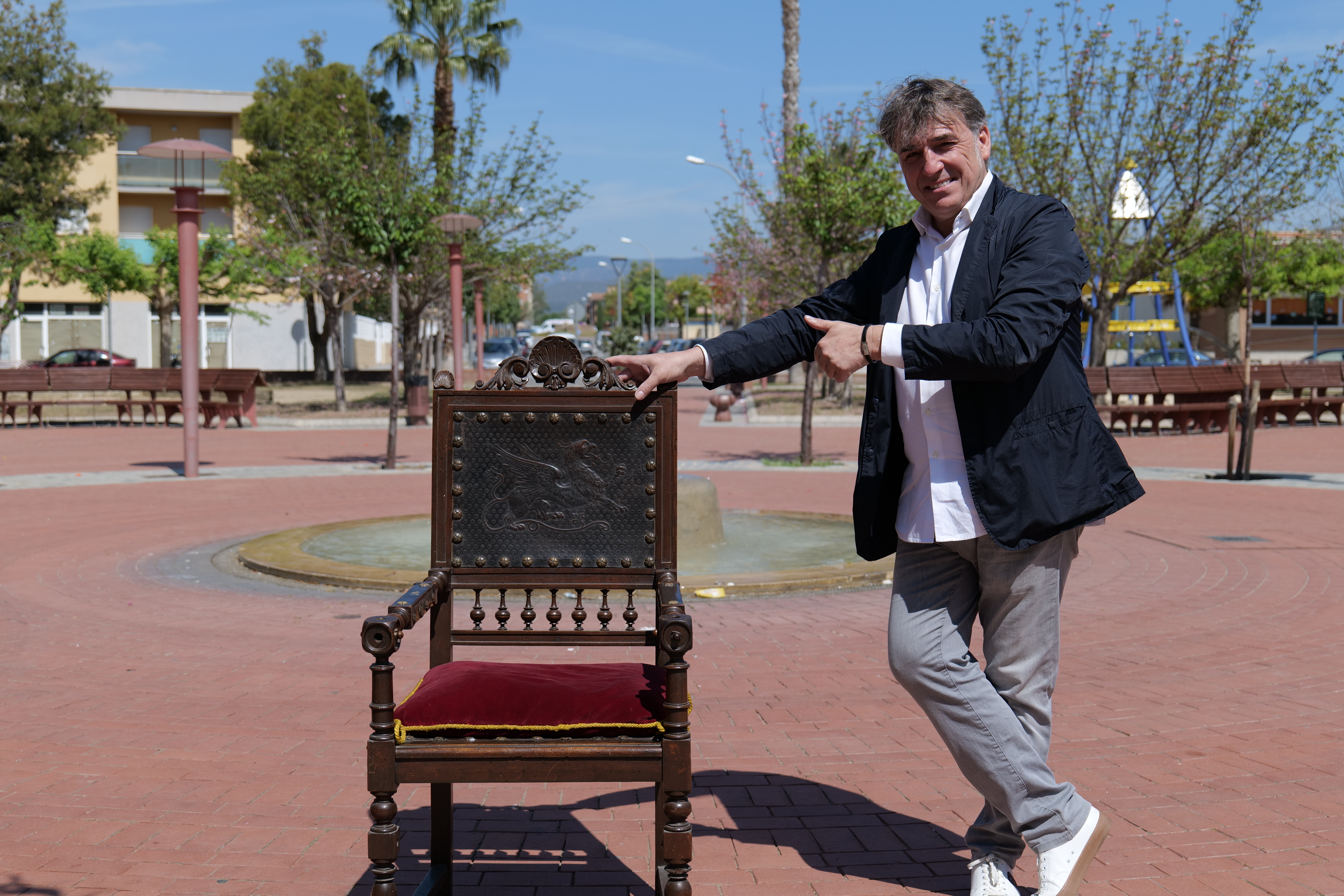 Eudald Ferraté, en la fotografia per L'Om