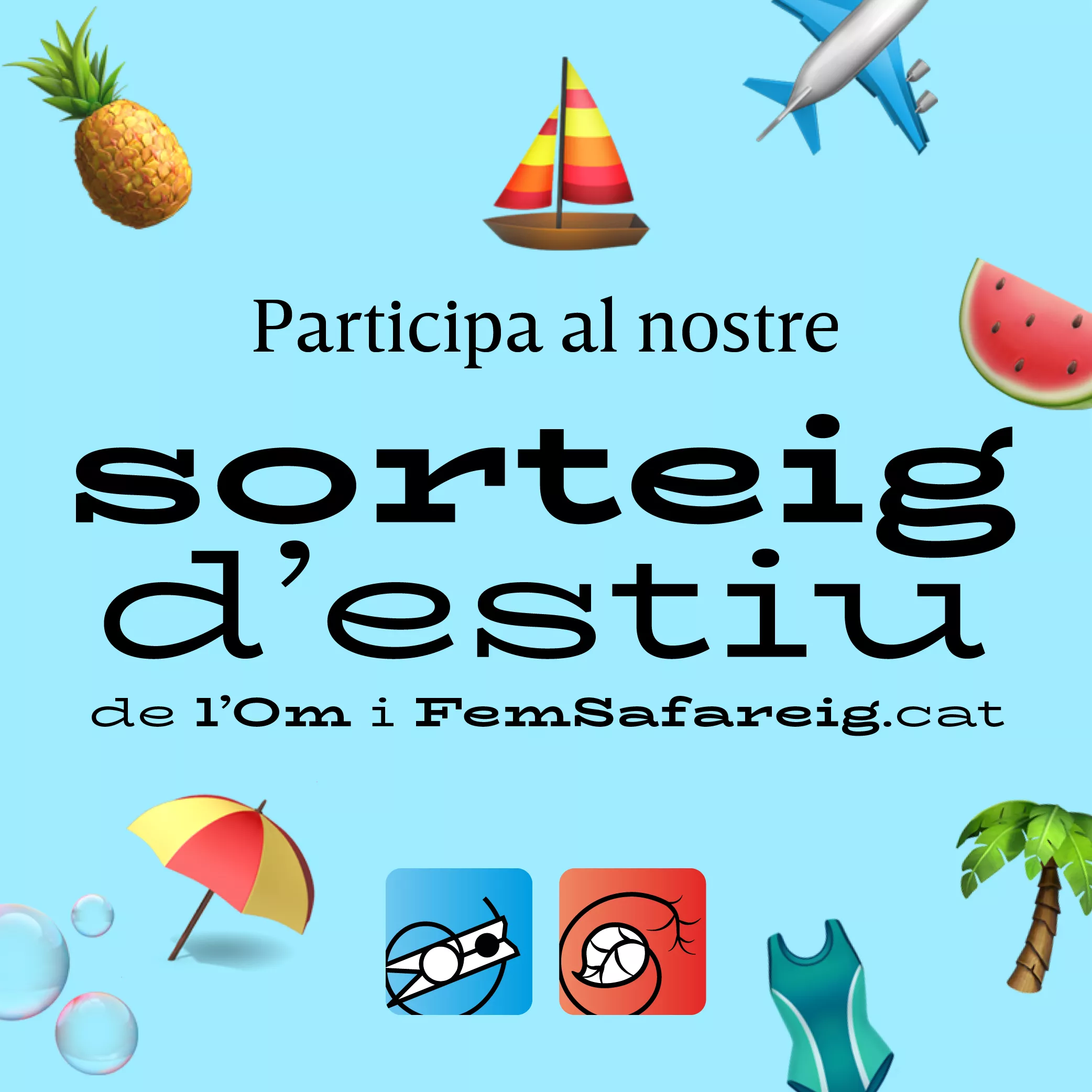 Participa al nostre sorteig Participa al nostre sorteig