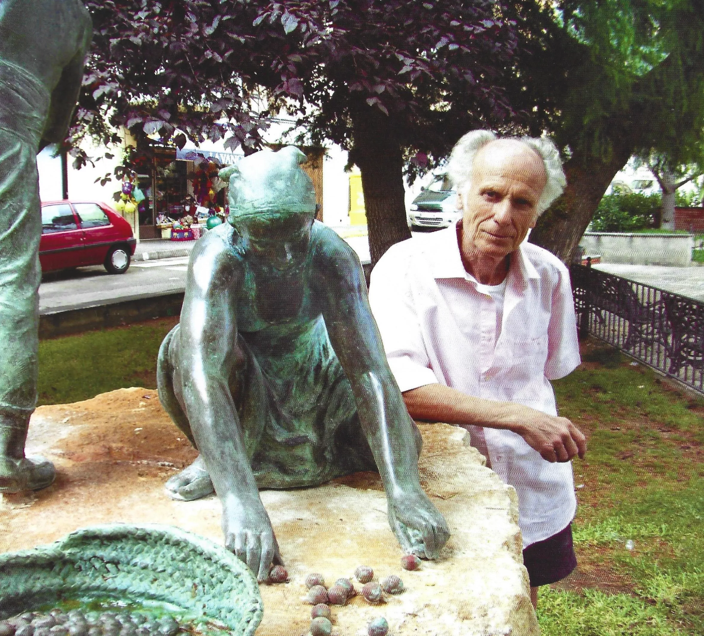 L'escultor Artur Aldomà (FOTO: Cedida)