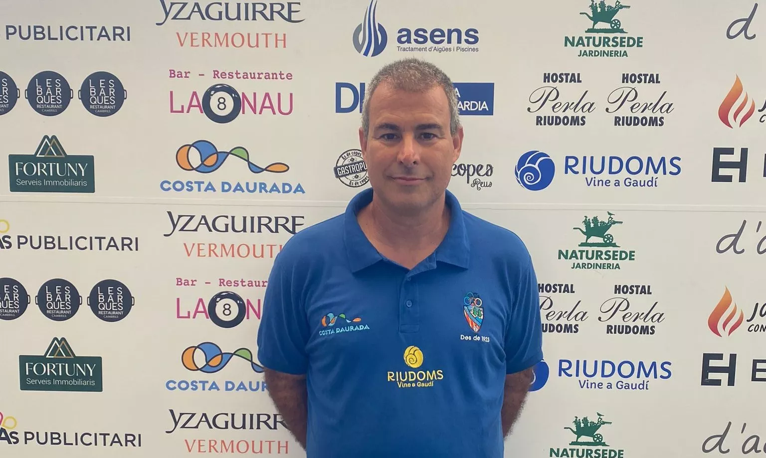 El nou president del CD Riudoms, Josep Maria Vidal Vidal (FOTO: Cedida)