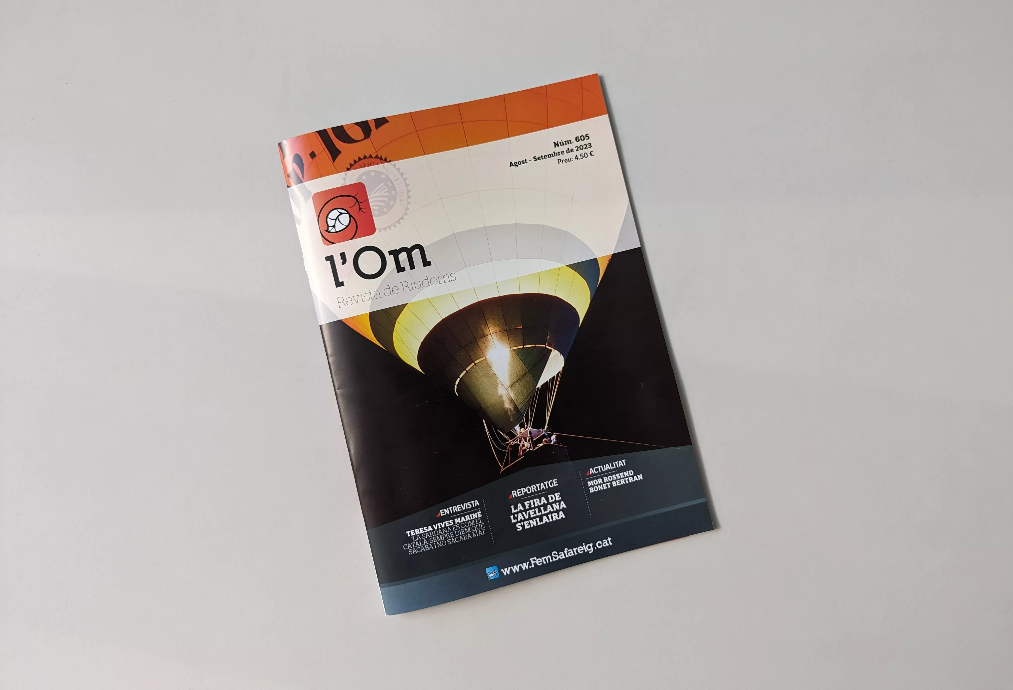 Portada de l'Om 605 Portada de l'Om 605