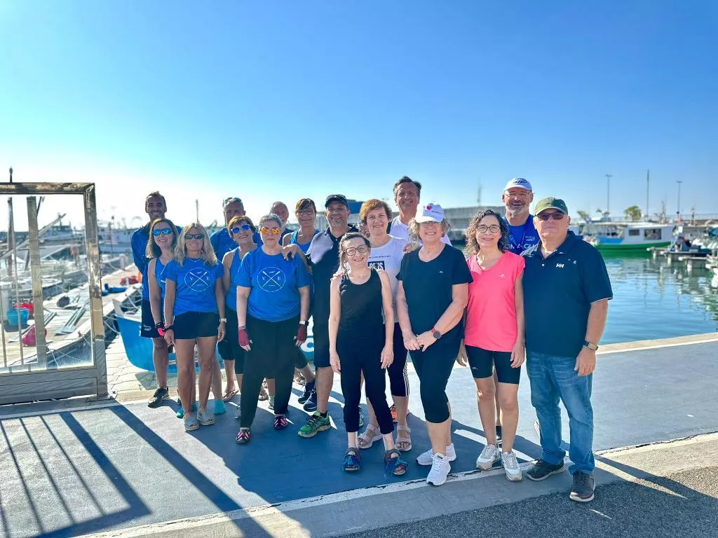 Tret de sortida a l'activitat de rem (FOTO: Cedida)