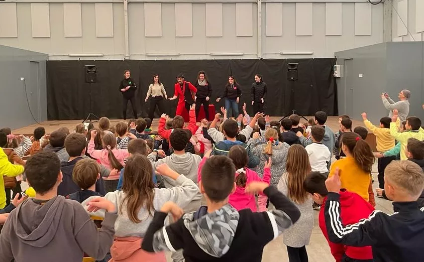 L'activitat de conciliació que va tenir lloc el 27 de novembre (FOTO: Ajuntament de Riudoms)