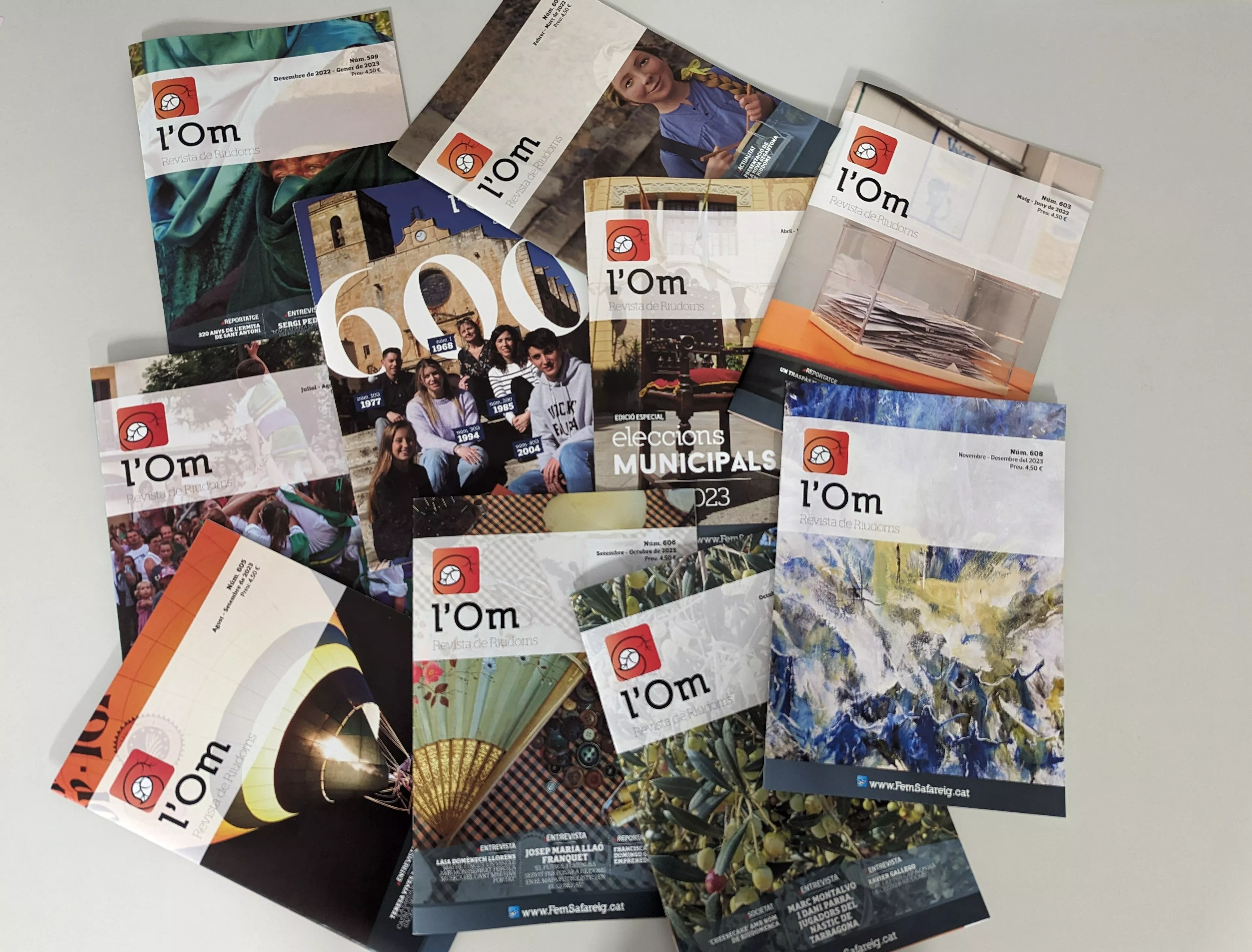 Els exemplars de l'Om publicats aquests 2023 Els exemplars de l'Om publicats aquests 2023