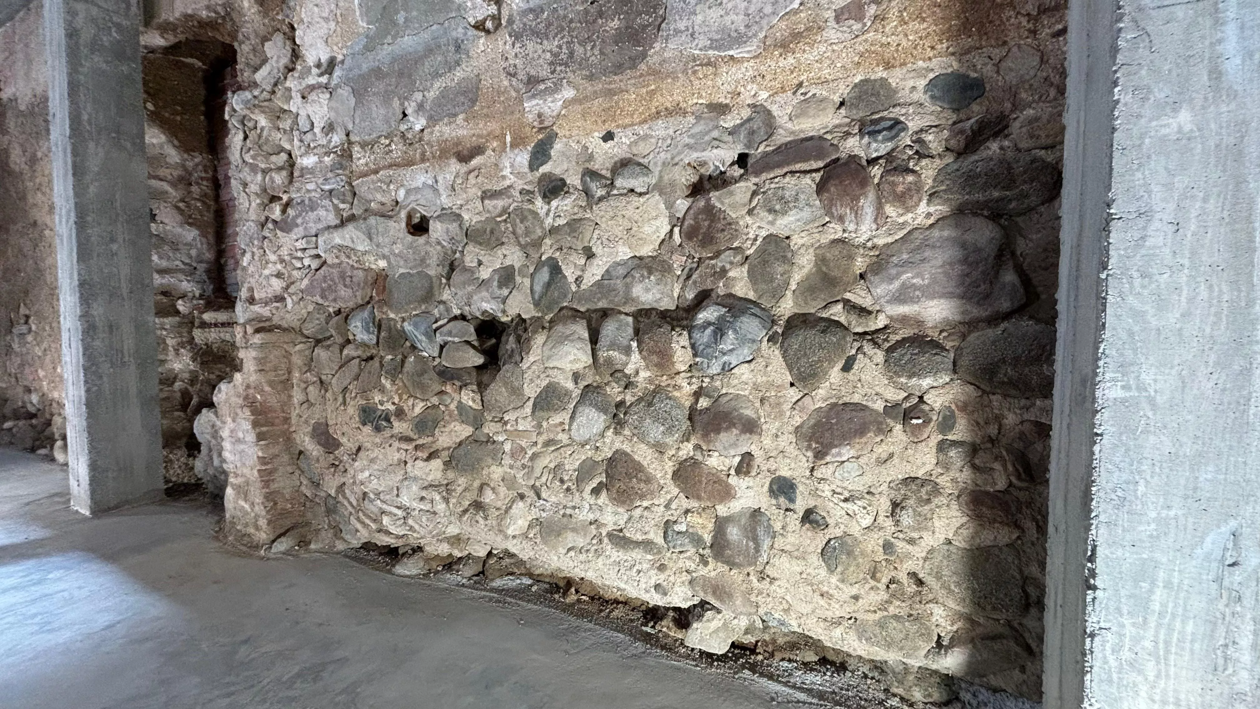 Nou tram descobert de la muralla medieval de Riudoms