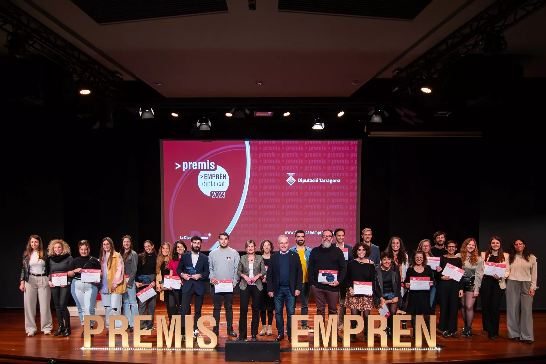 Guardonats als Premis Emprèn 2023 (FOTO: Cedida) Guardonats als Premis Emprèn 2023 (FOTO: Cedida)
