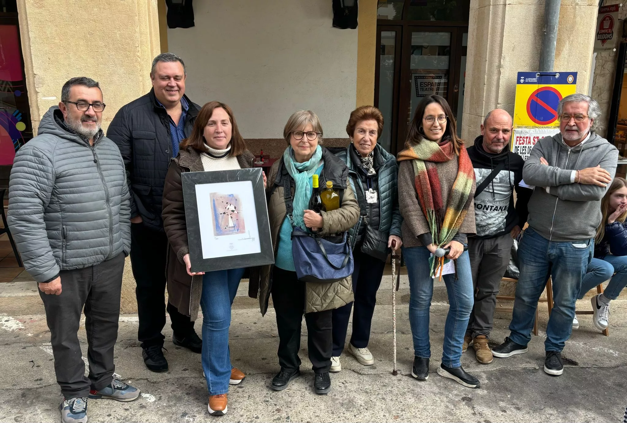 Bibiana Tell recull el premi al millor plat de fricandó (FOTO: Paula Montalvo)