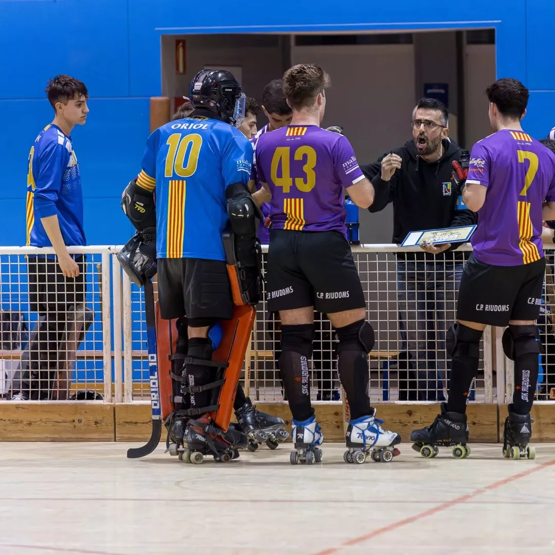 Partit de l'equip amateur del Club Patí Riudoms Partit de l'equip amateur del Club Patí Riudoms