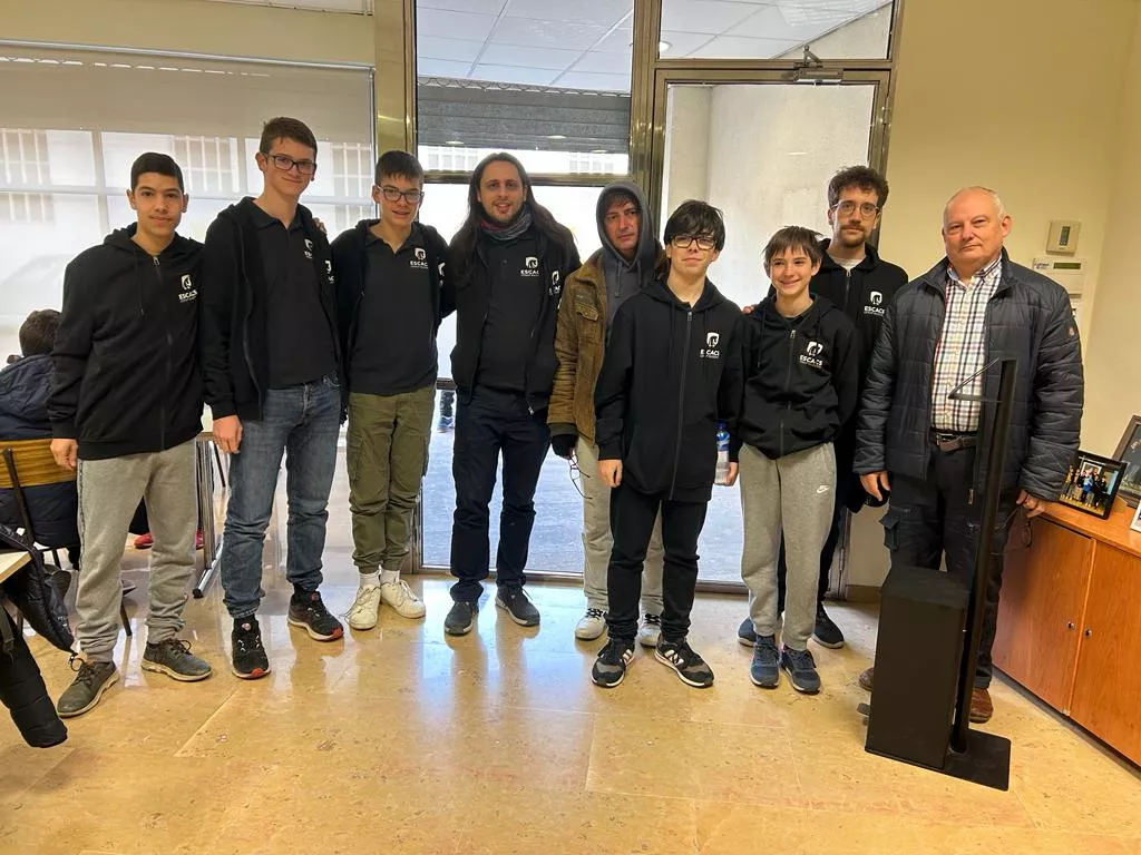 Integrants de l'equip A de l'equip d'Escacs del CERAP