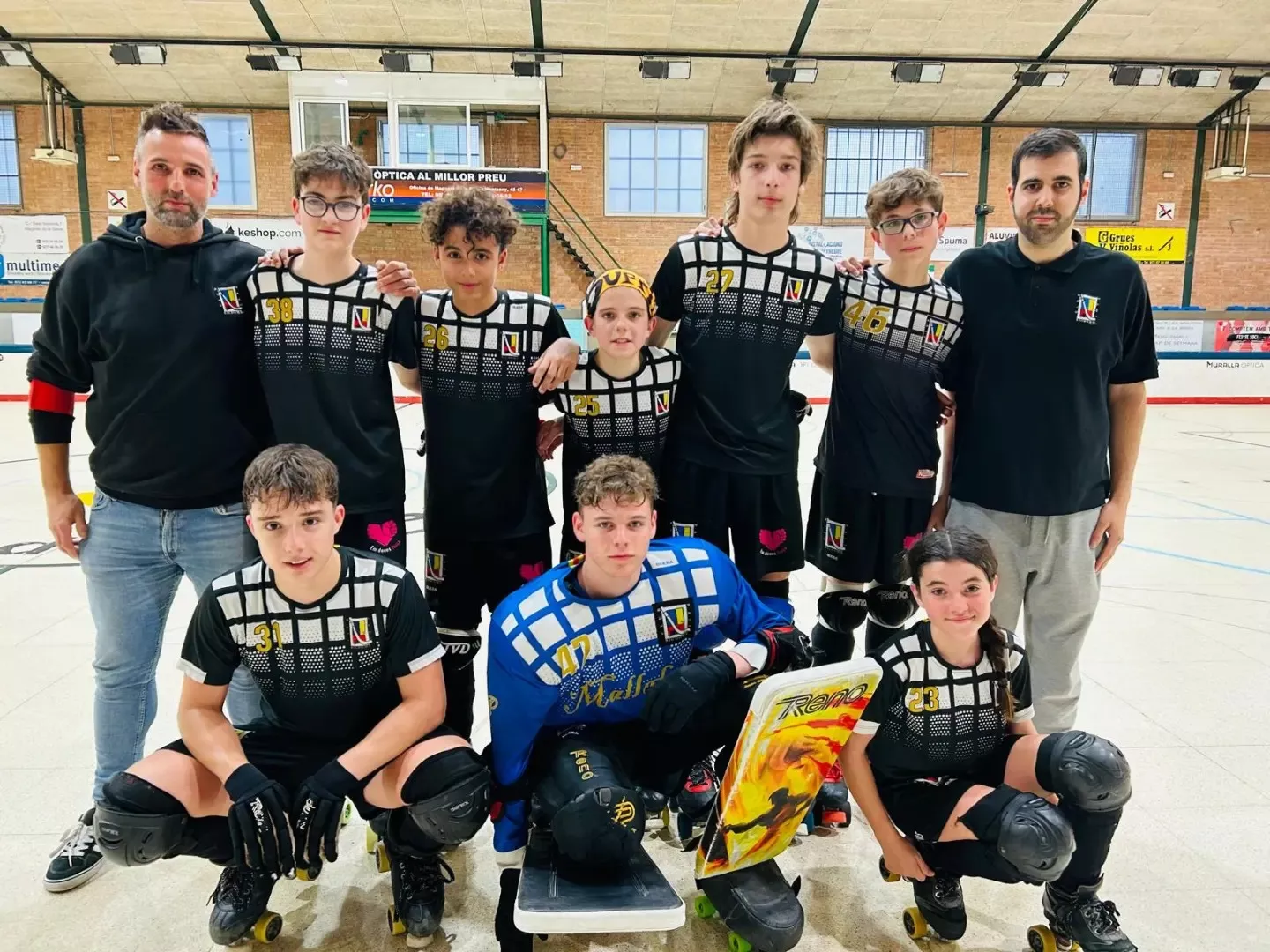 L'equip Juvenil del Club Pati Riudoms