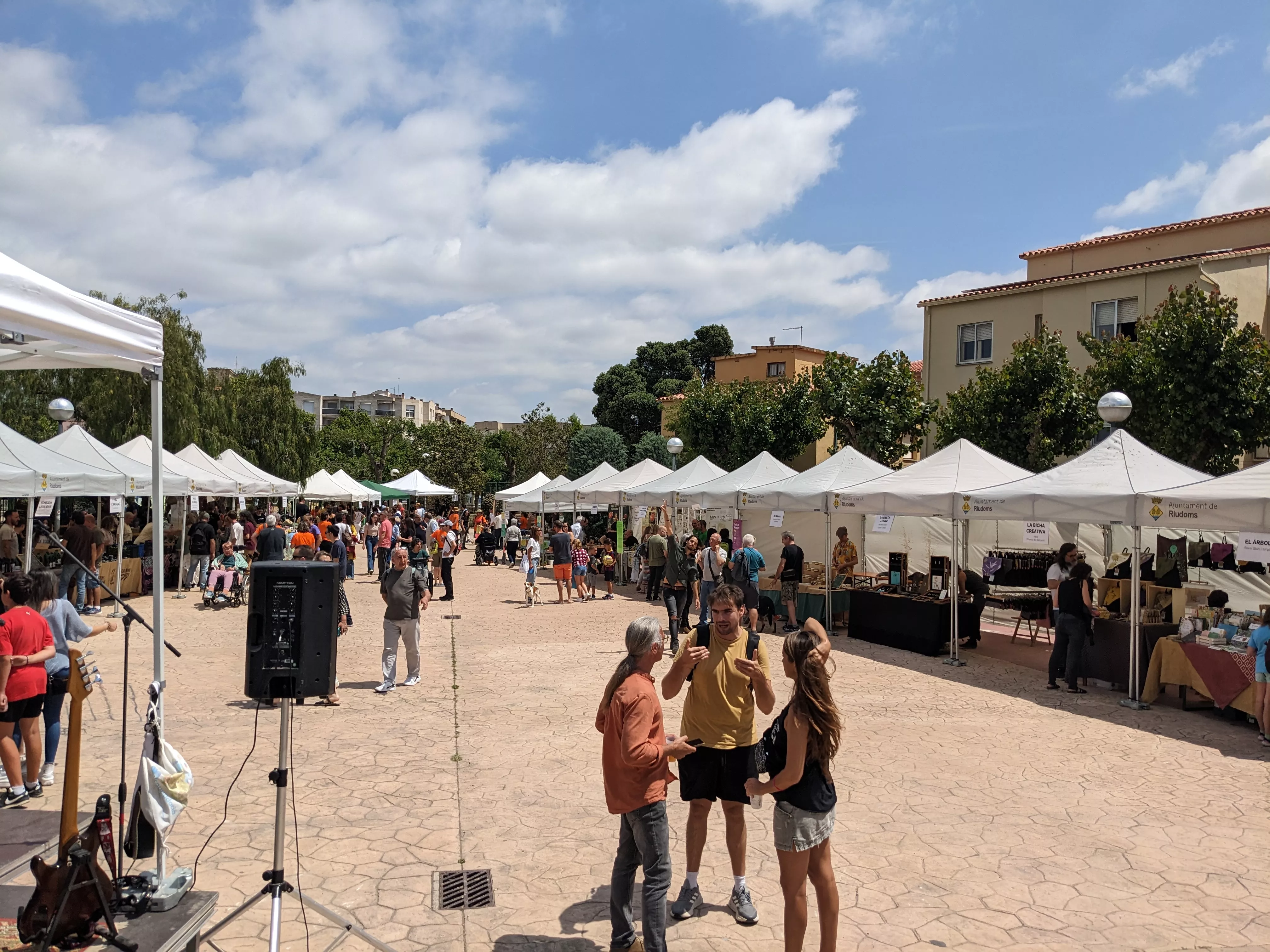 La plaça de la Palmera va ser el centre de la festa 'Territori silvestre' La plaça de la Palmera va ser el centre de la festa 'Territori silvestre'