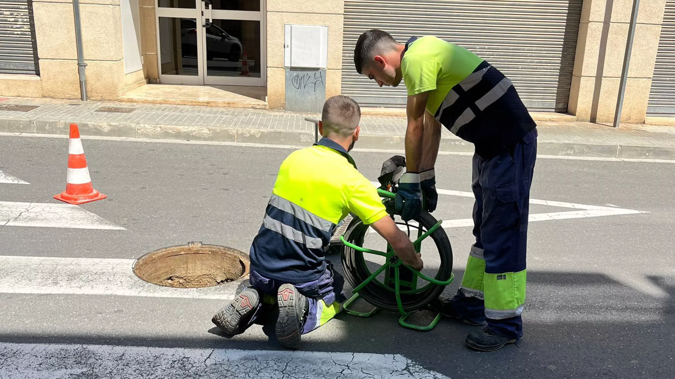 Reparació de les incidències provocades a la Muralla pels aiguats