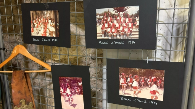 Fotografies de l'exposició dels 50 anys de les Majorettes Fotografies de l'exposició dels 50 anys de les Majorettes