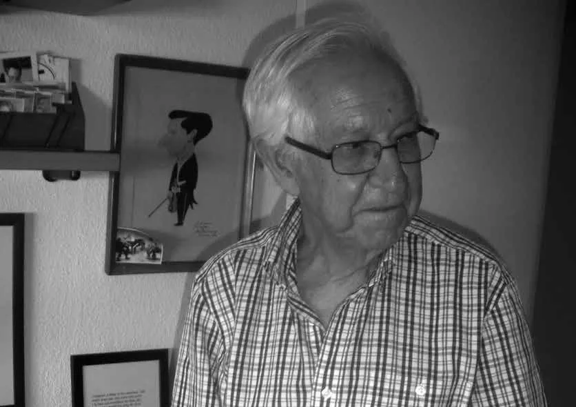 Antonio Guinjoan en una imatge publicada a 'Lo Floc' Antonio Guinjoan en una imatge publicada a 'Lo Floc'