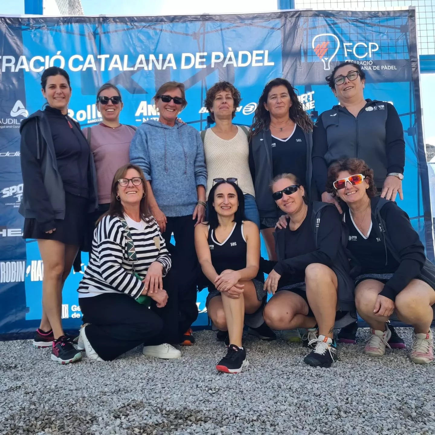 Imatge d'arxiu de l'equip femení de veteranes del CPT Riudoms