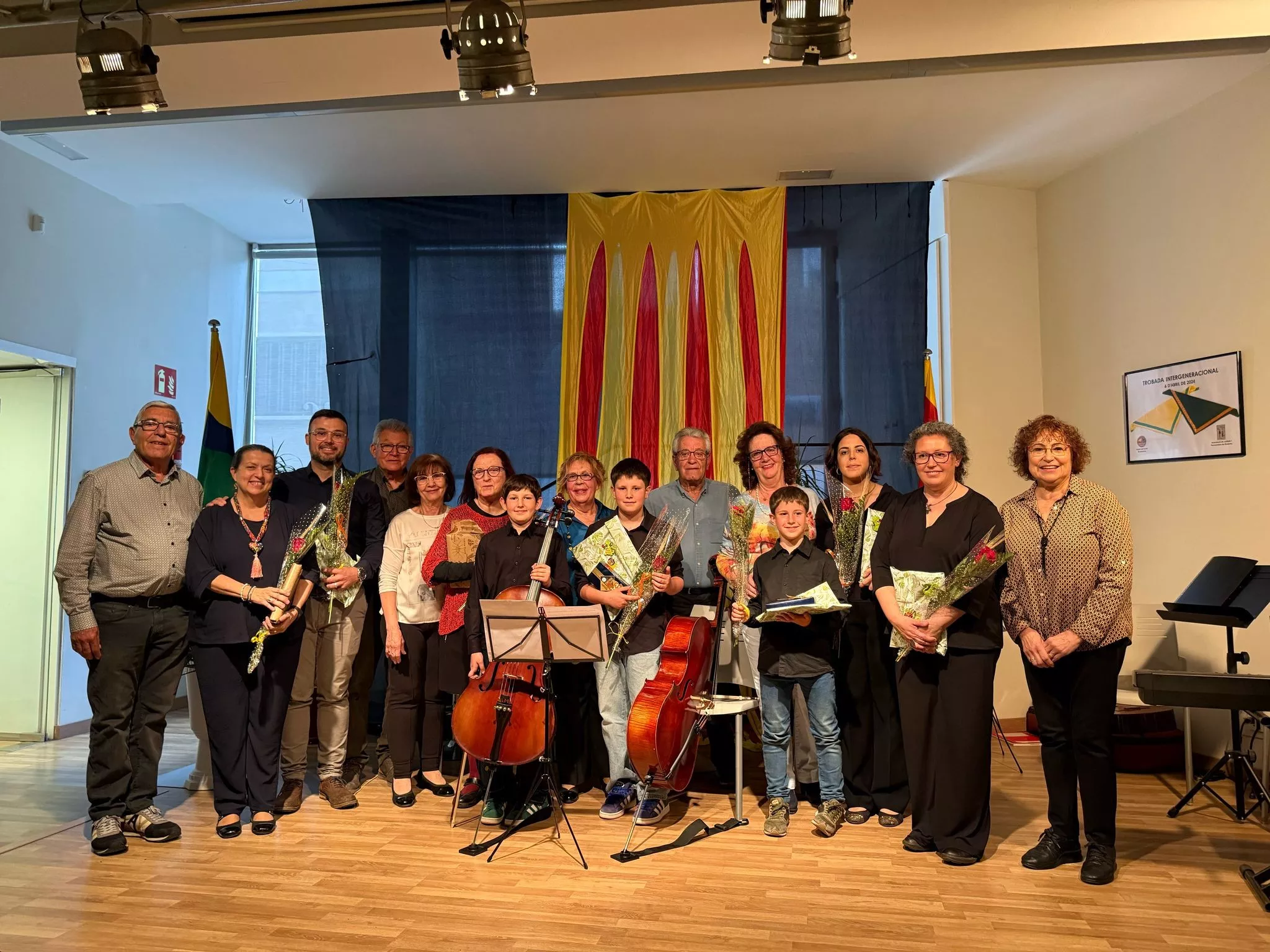 Celebració de Sant Jordi a la Llar de Jubilats