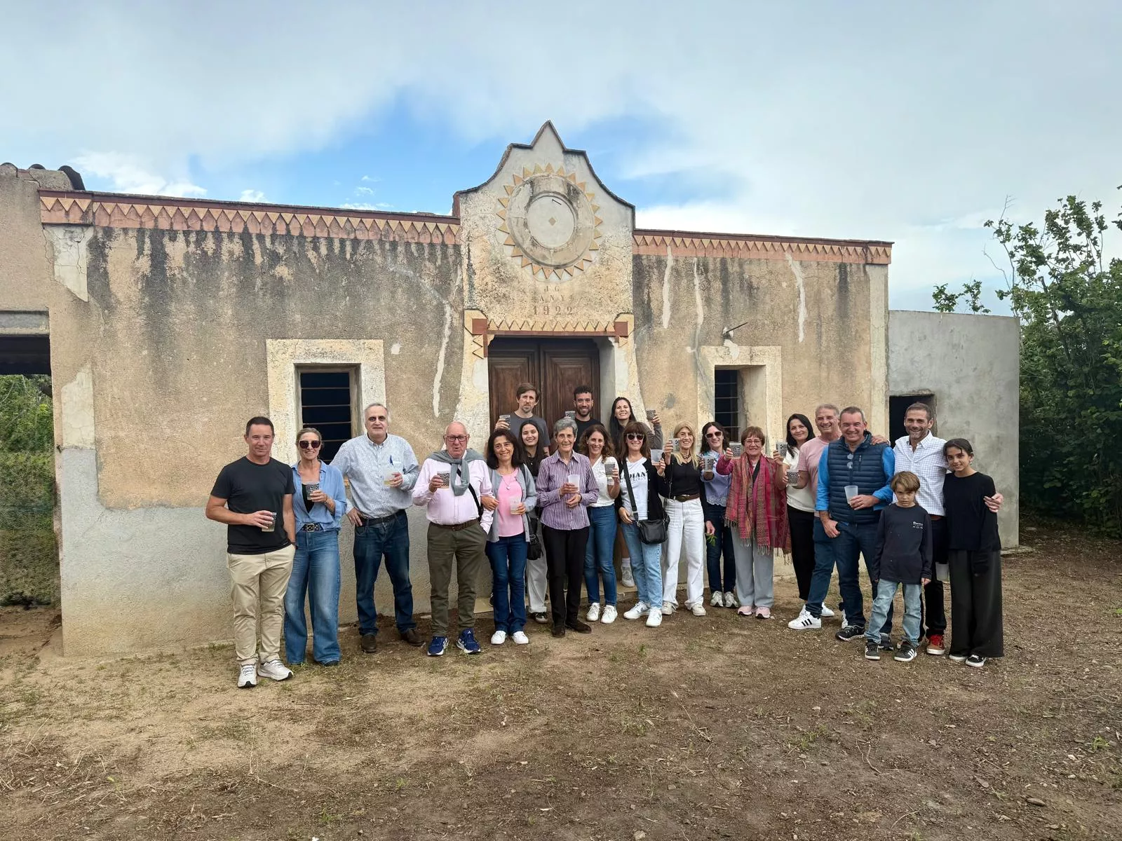 Trobada de tots ells a Riudoms