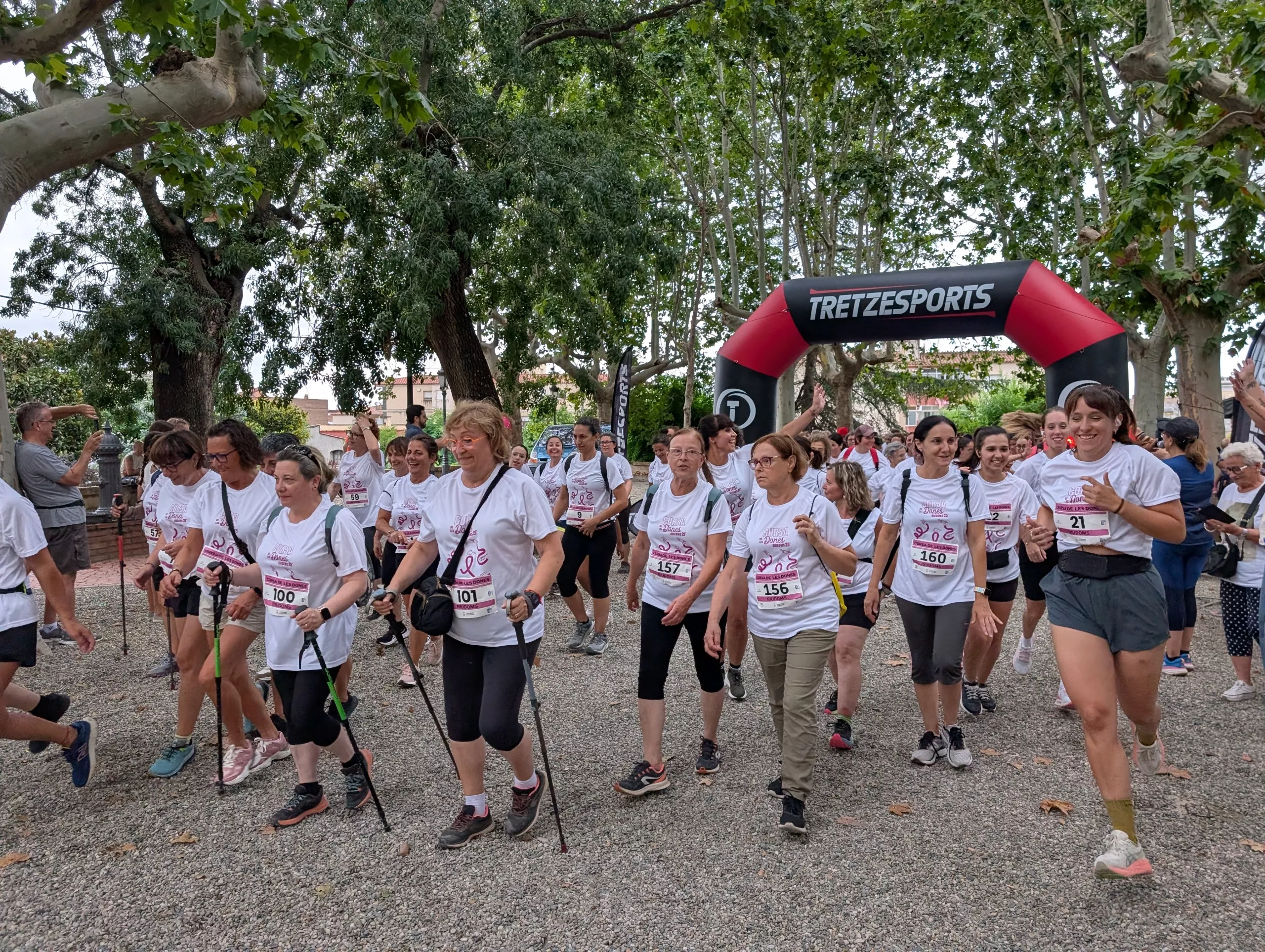 Sortida de la Cursa de les Dones