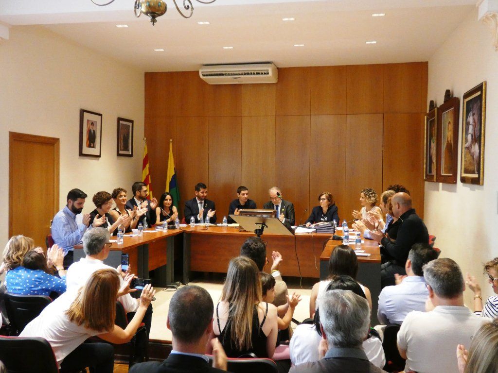 Sessió de constitució del nou plenari (FOTO: Paula Montalvo)