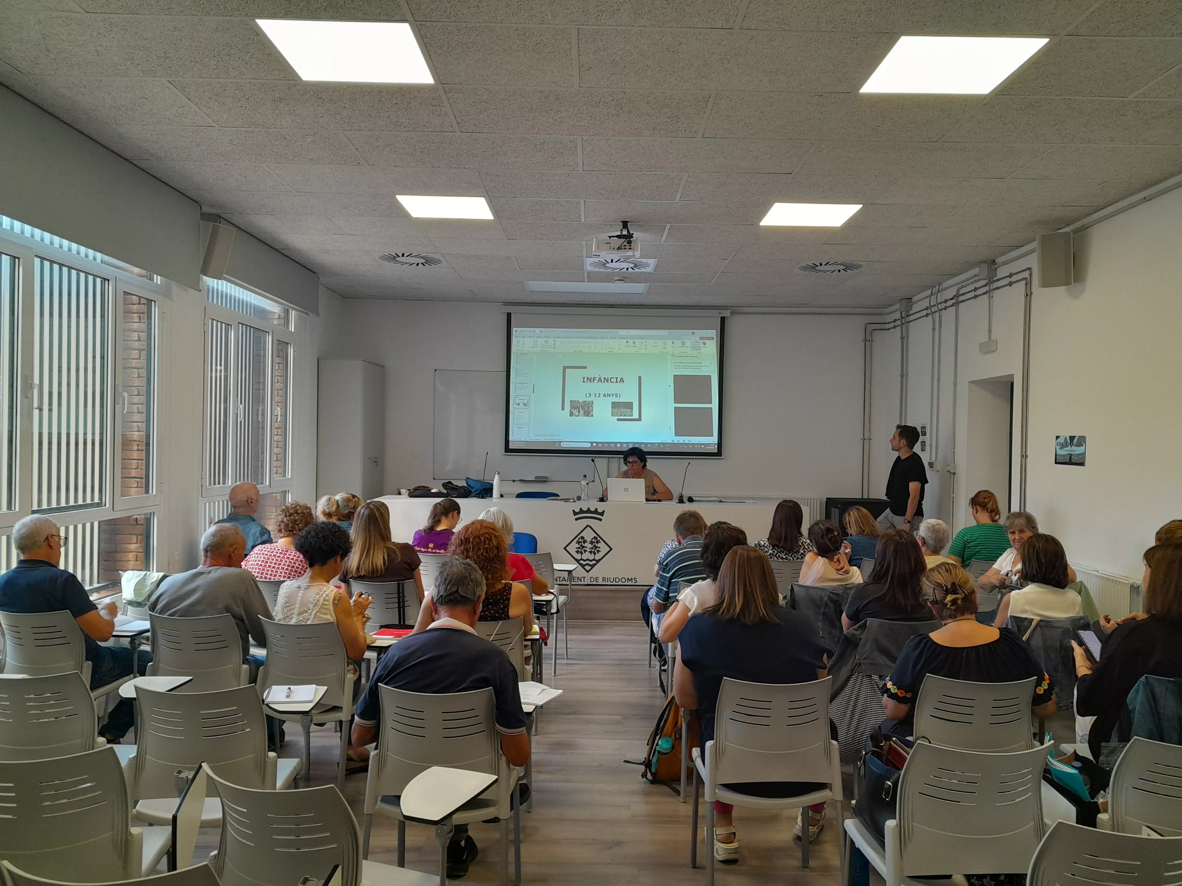 Primera sessió de formació del curs