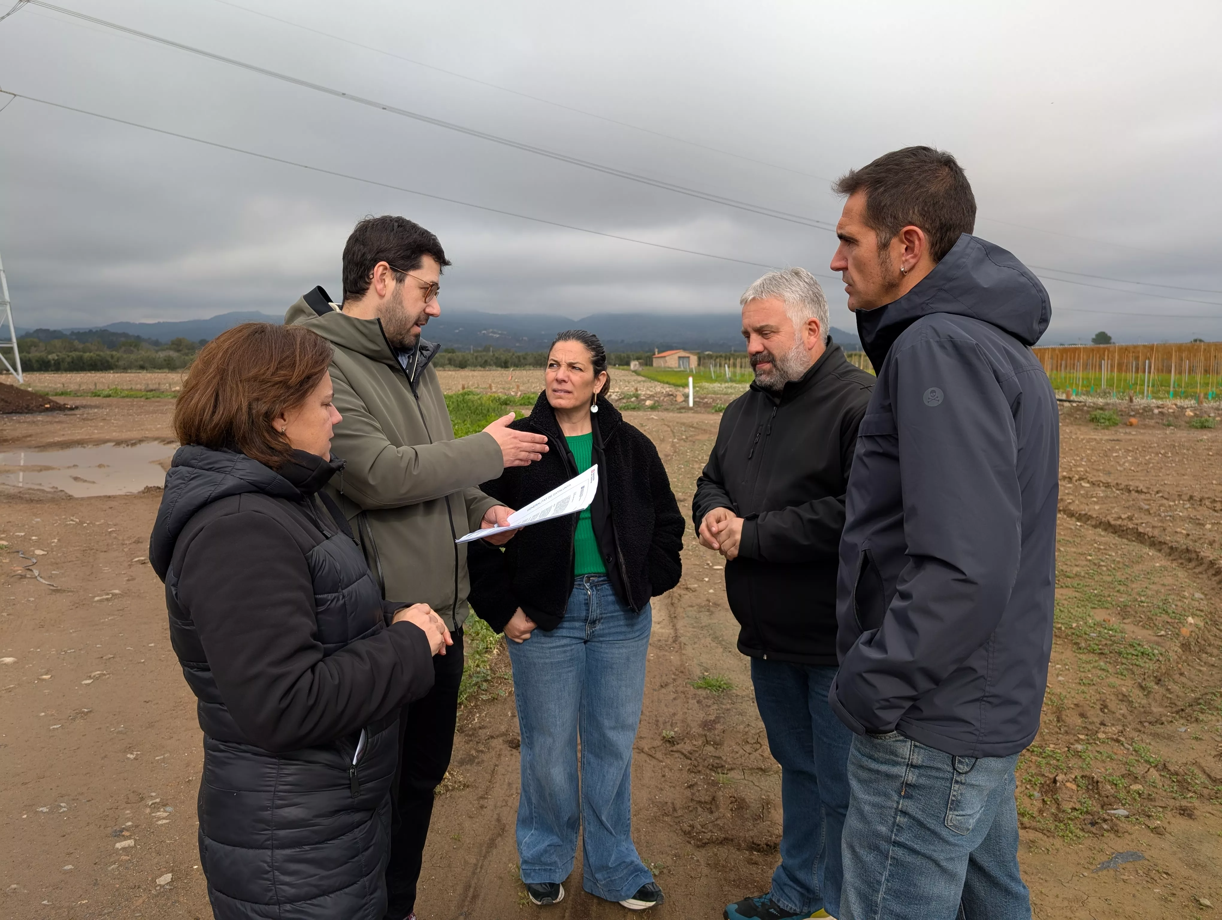 Alcaldes dels municipis afectats