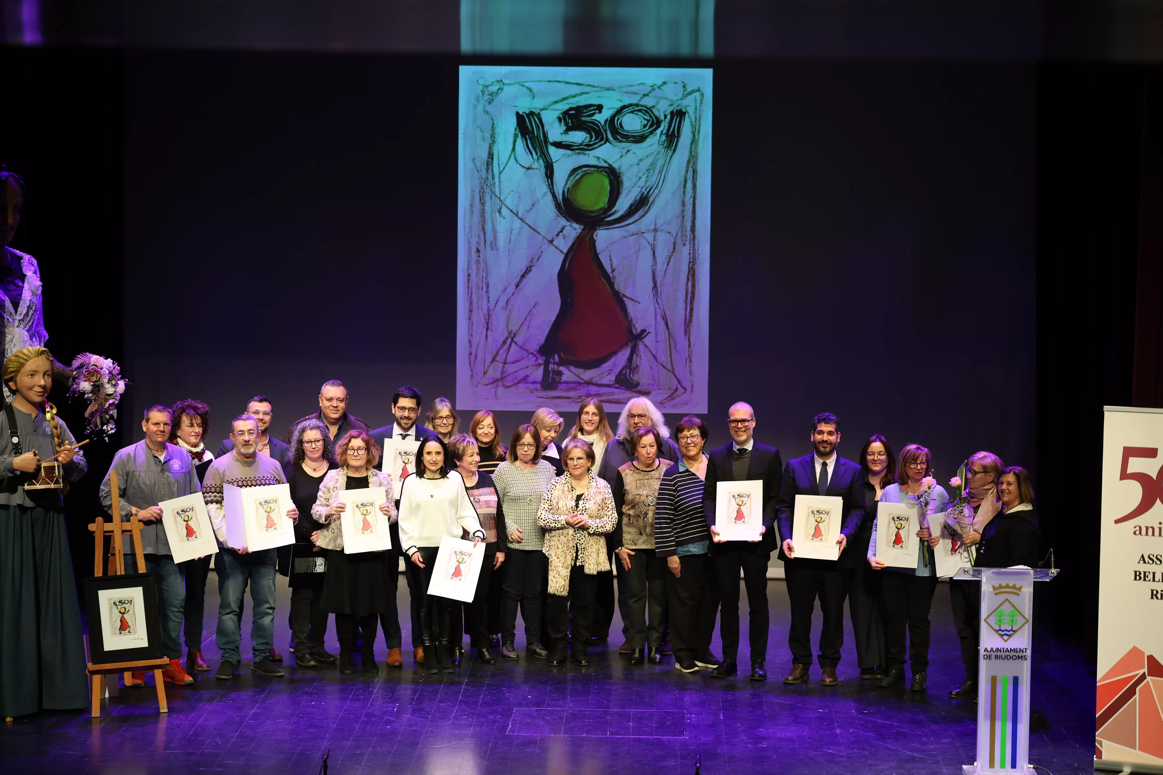 Reconeixement pel 50è aniversari de la Bella Llar Reconeixement pel 50è aniversari de la Bella Llar