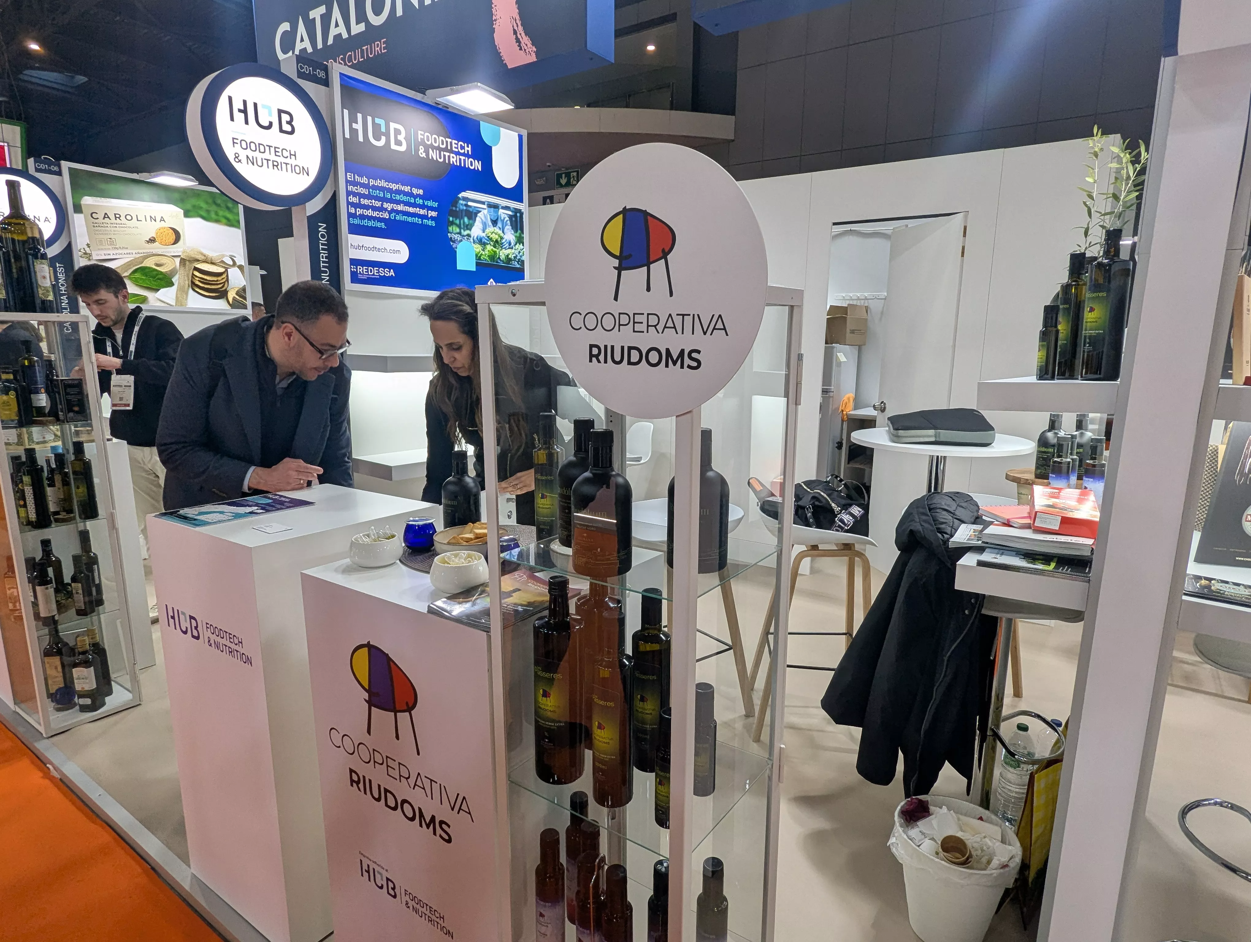 Estand de la Cooperativa a la Fira Alimentària Estand de la Cooperativa a la Fira Alimentària