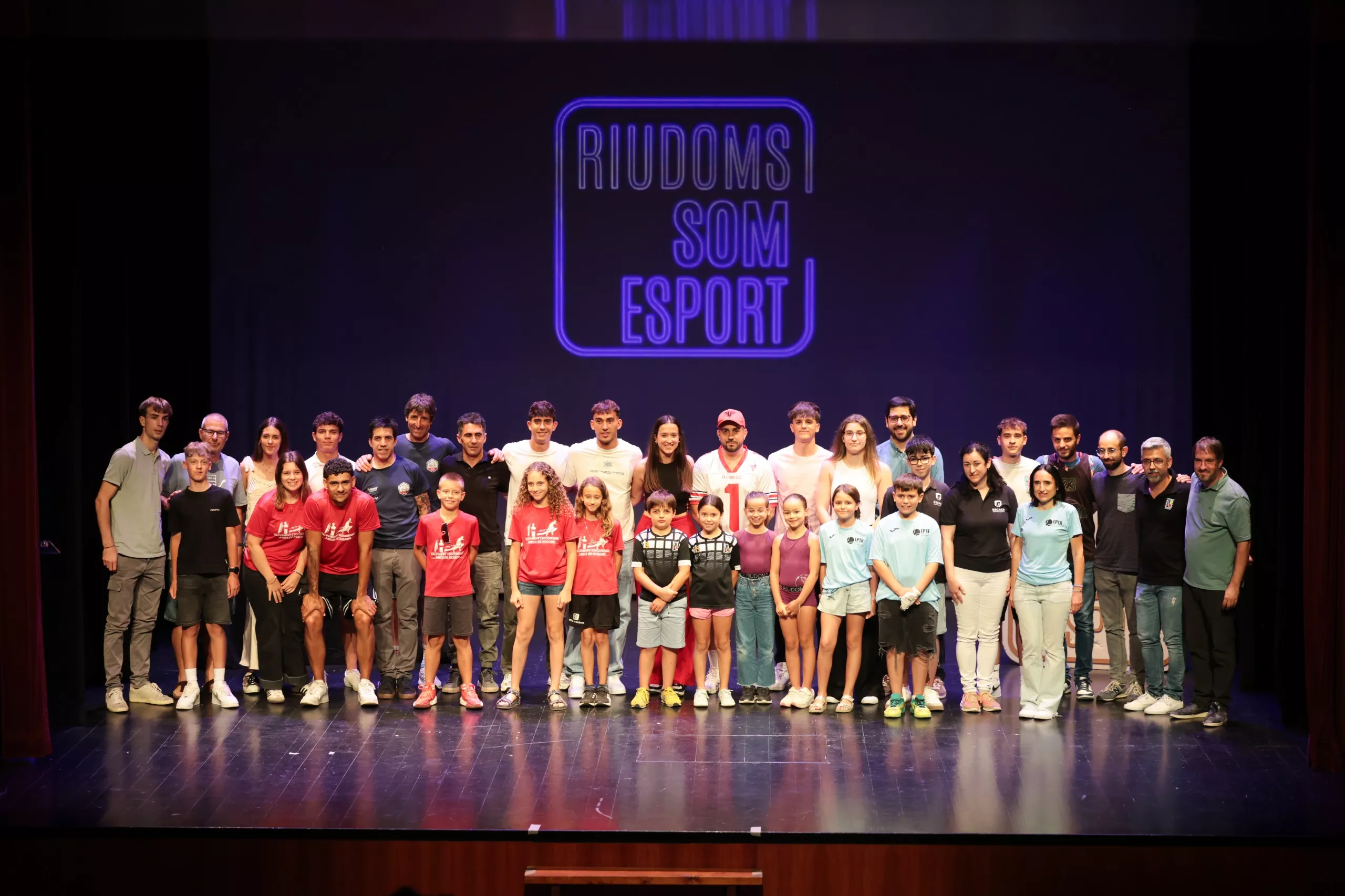 Homenatjats durant la gala "Riudoms Som Esport" Homenatjats durant la gala "Riudoms Som Esport"
