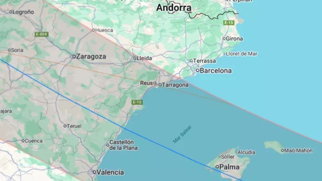 L'eclipsi serà tota al terç sud de Catalunya, en localitats de Tarragona i Lleida L'eclipsi serà tota al terç sud de Catalunya, en localitats de Tarragona i Lleida