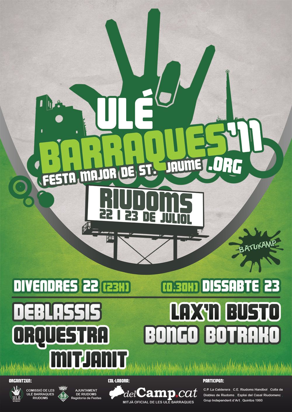 Cartell de les UléBarraques 2011 Cartell de les UléBarraques 2011
