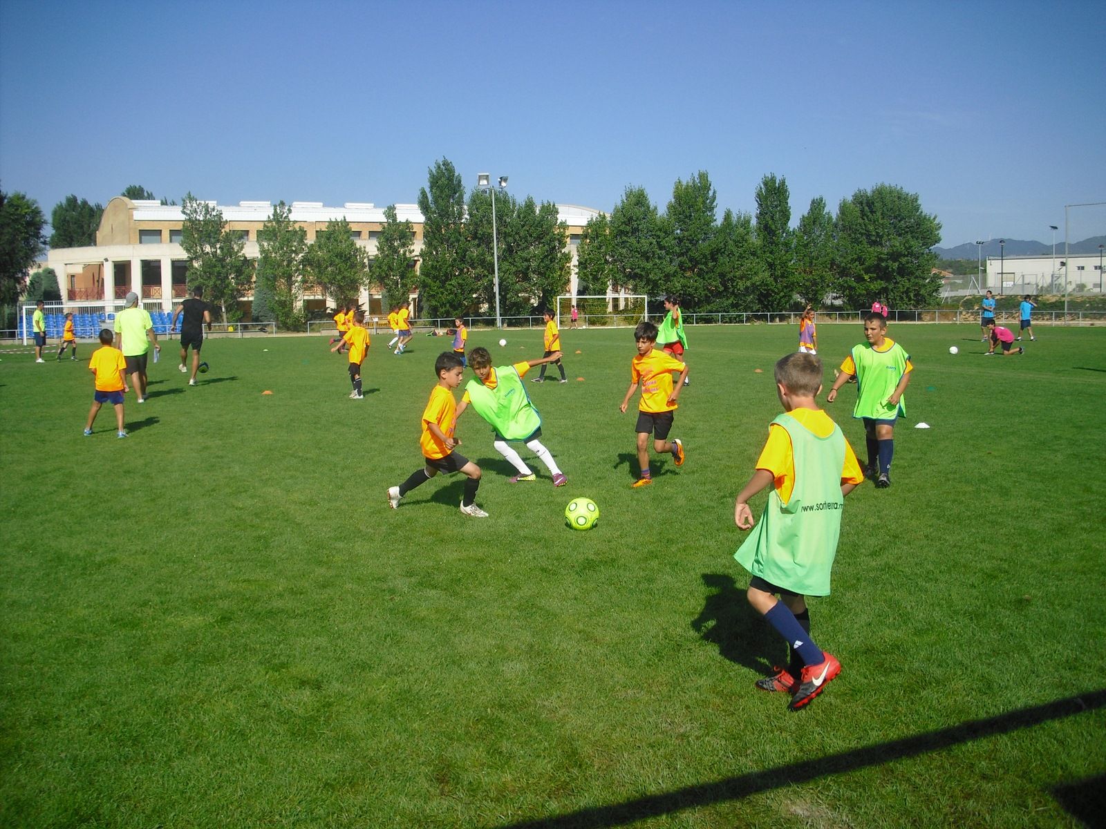 Entrenament matinal (FOTO:Enric Jódar) Entrenament matinal (FOTO:Enric Jódar)