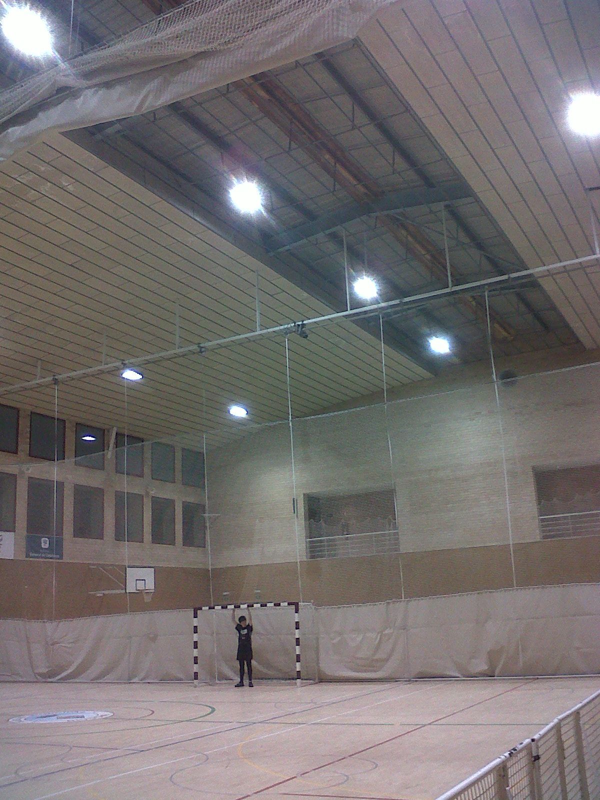 Interior del Pavelló (FOTO: Gilbert Molons) Interior del Pavelló (FOTO: Gilbert Molons)