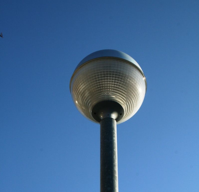 Un dels fanals riudomencs (FOTO: Elena Domingo)