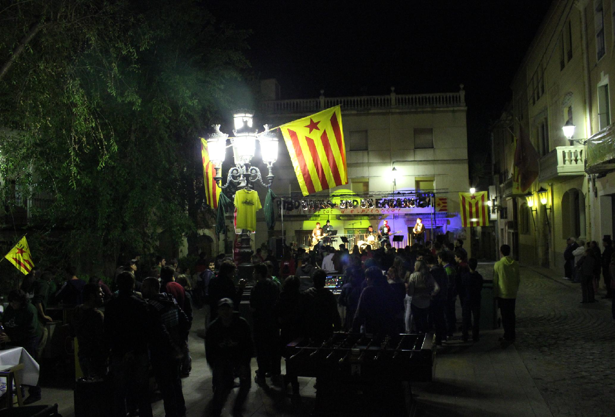 La plaça de l'Om (FOTO: Joan Mestre)