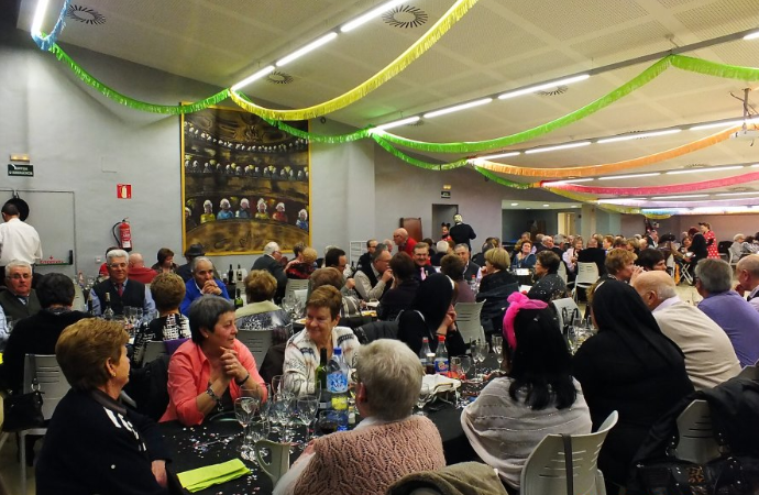 Sopar de l'Associació de Jubilats i Pensionistes (FOTO: Lluís Mas Torres)