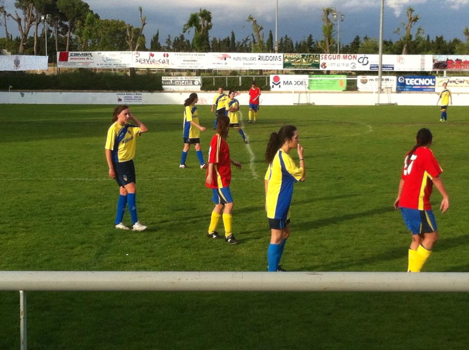 Imatge del partit (FOTO: Carles Garcia)