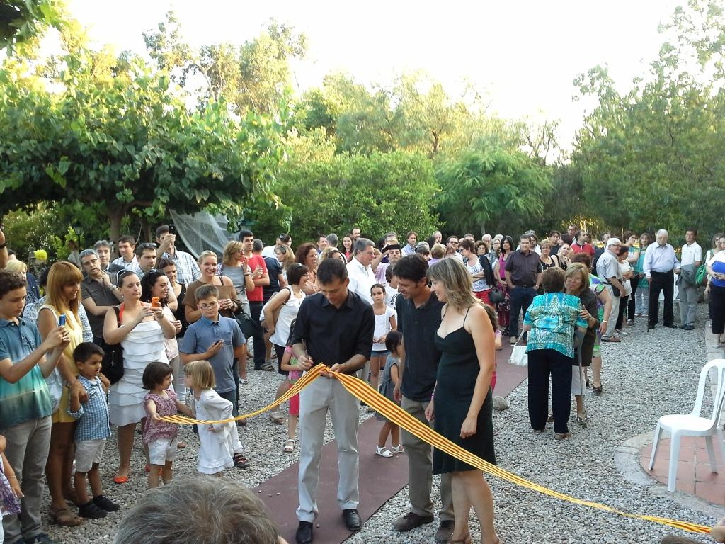 El tall de la cinta el dia de la inauguració (FOTO: Cedida) El tall de la cinta el dia de la inauguració (FOTO: Cedida)