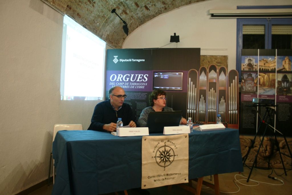 Els autors durant la presentació (FOTO: Elena Domingo)
