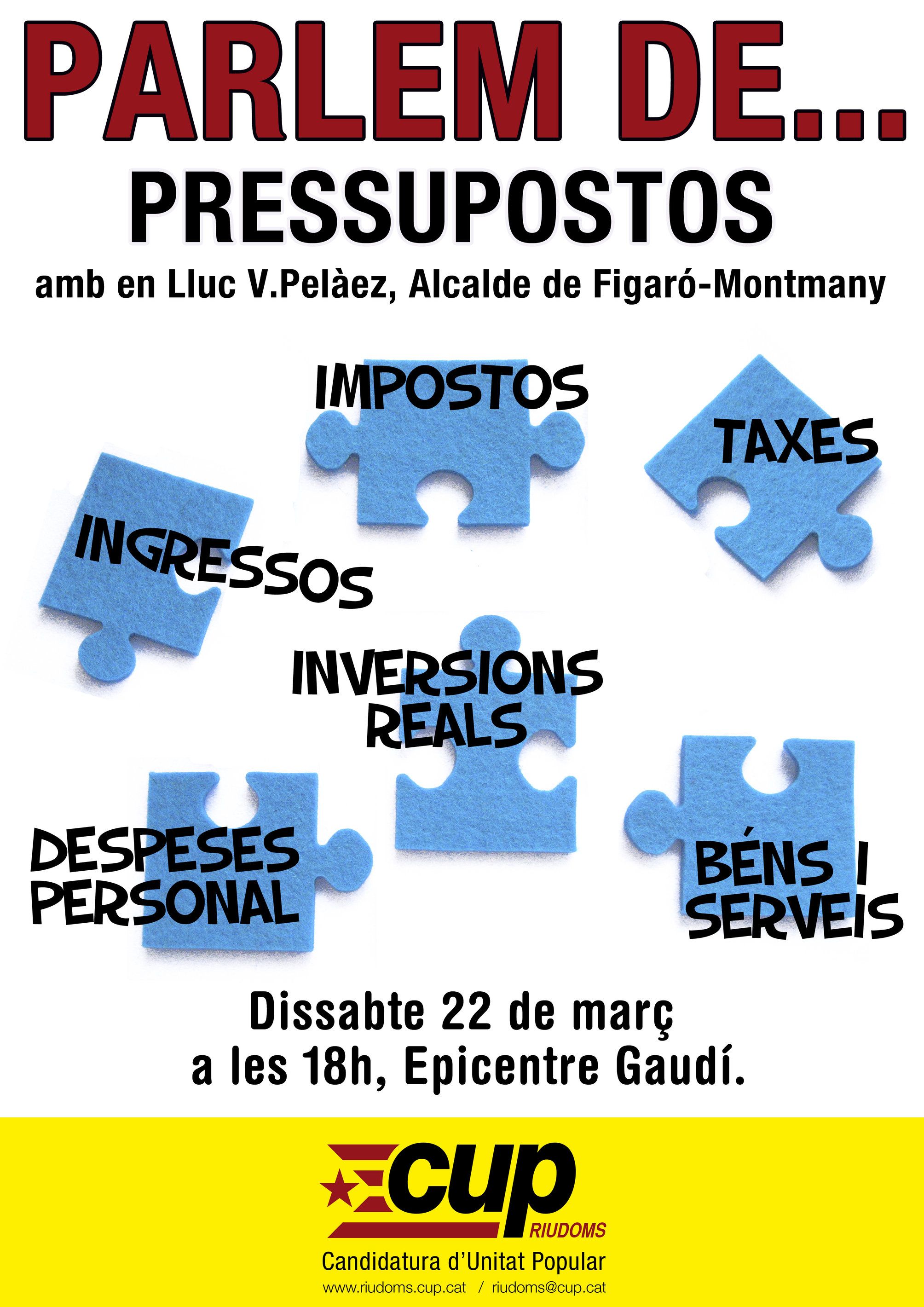 Parlem de Pressupostos